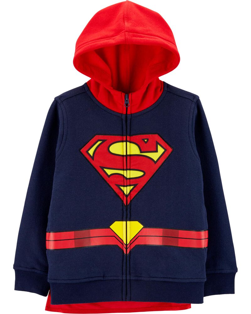NAME IT Kinder Jungen Kapuzenpullover Sweat-Shirt SUPERHERO CARTER HOOD Superman